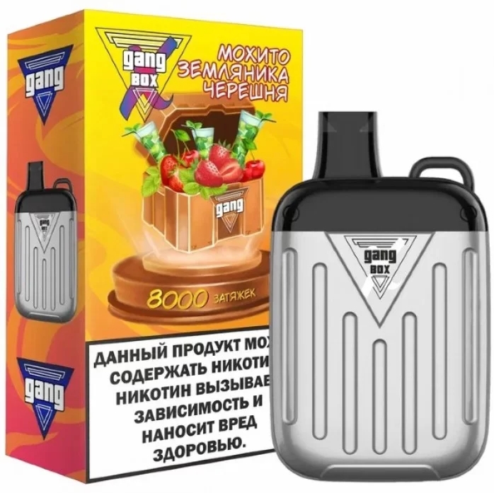 GANG XBOX 8000 / Мохито Земляника Черника