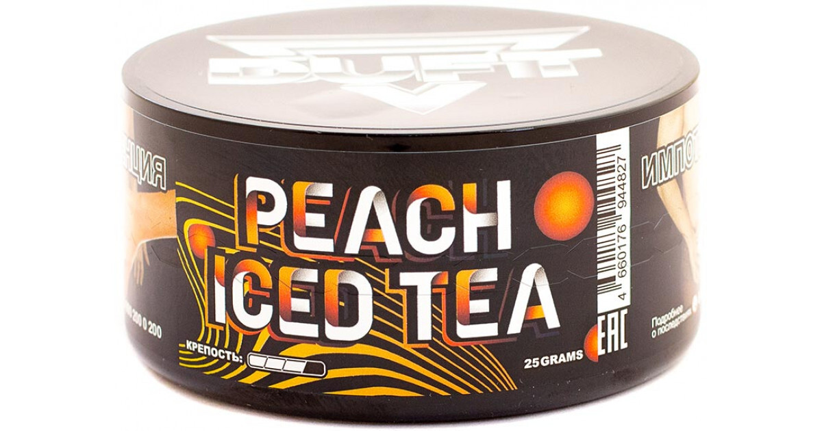 для кальяна Duft / Peach iced tea 25 гр