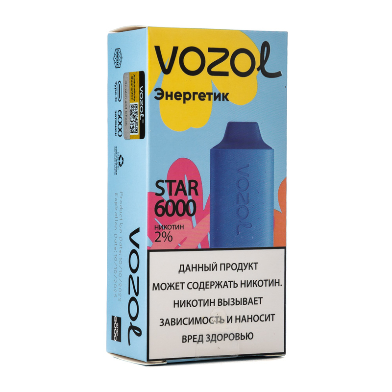 VOZOL STAR 6000 / Энергетик