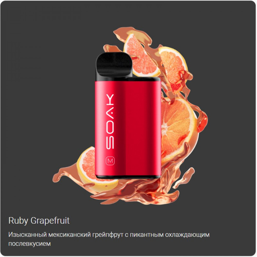 SOAK M 4000 / Ruby Grapefruit