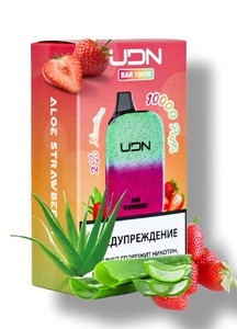 UDN BAR 10000 / Aloe Strawberry
