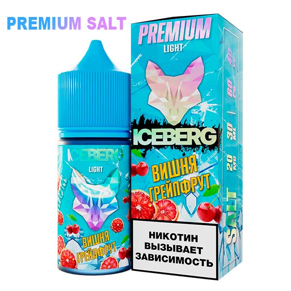 Жидкость ICEBERG STRONG 60 мг. / Вишня грейпфрут