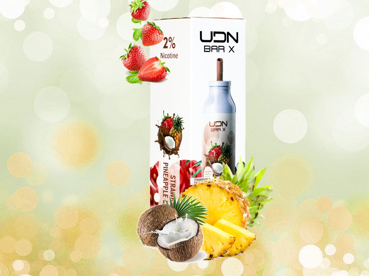 UDN BAR X 7000 / Strawberry pineapple coconut