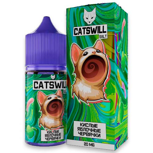 CATSWILL STRONG / Кислые яблочные червячки