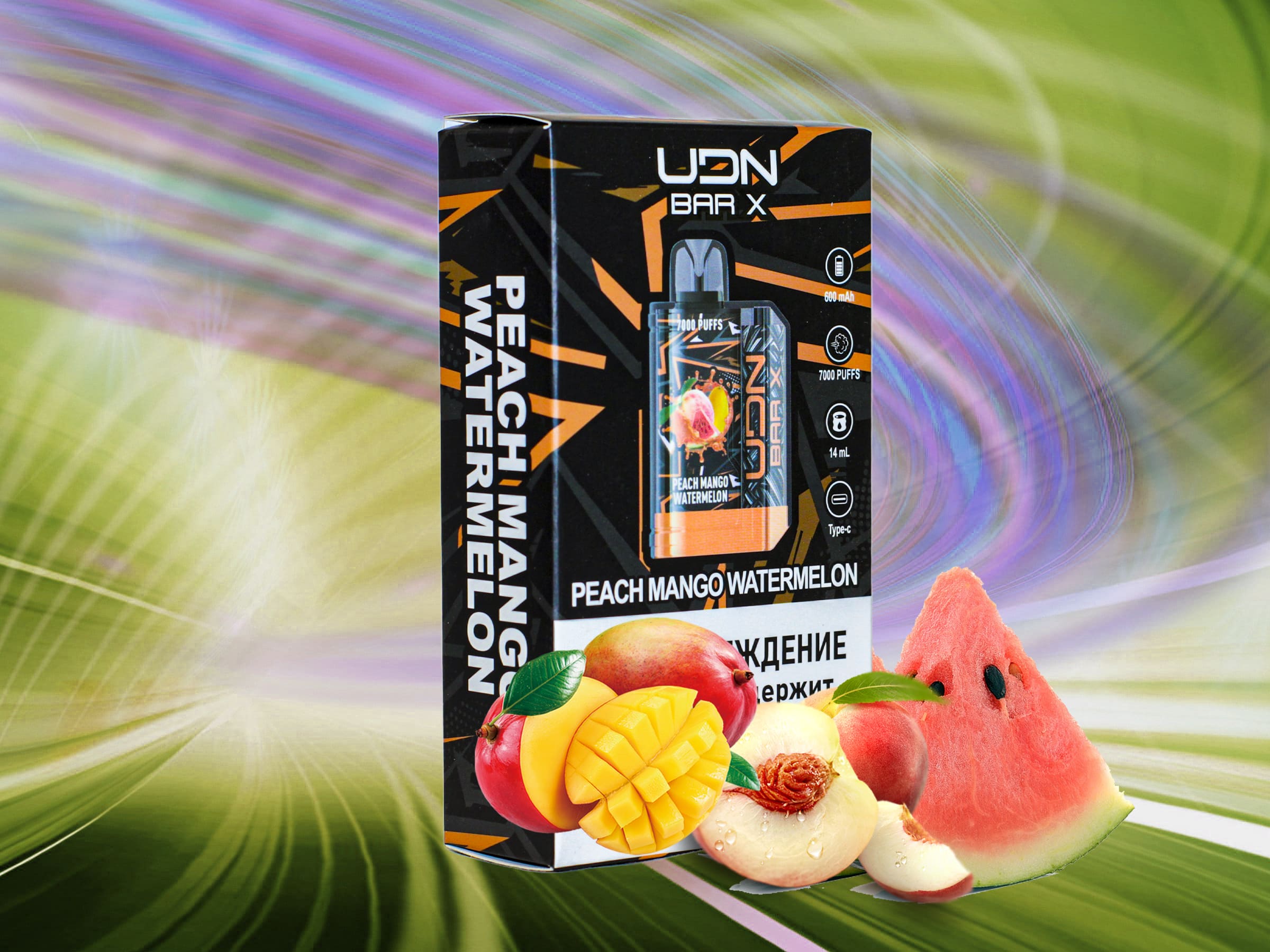 UDN X V3 7000 / Peach Mango Watermelon
