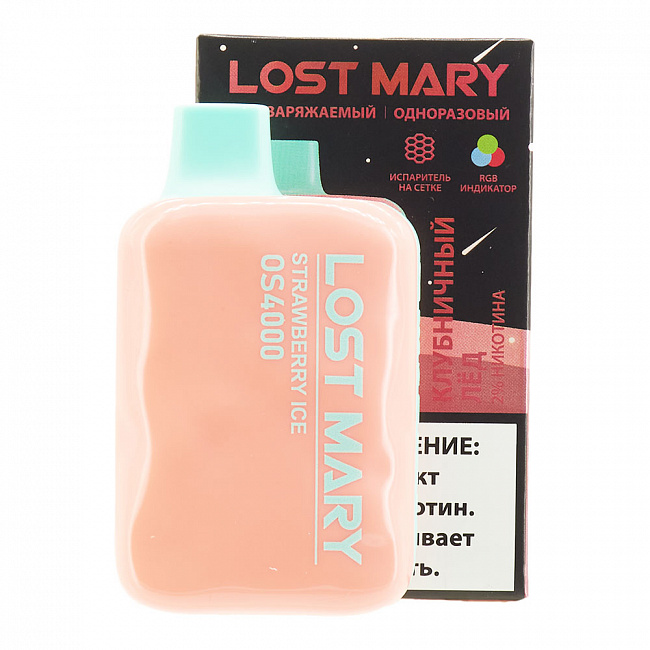 LOST MARY 4000 / Клубничный лед