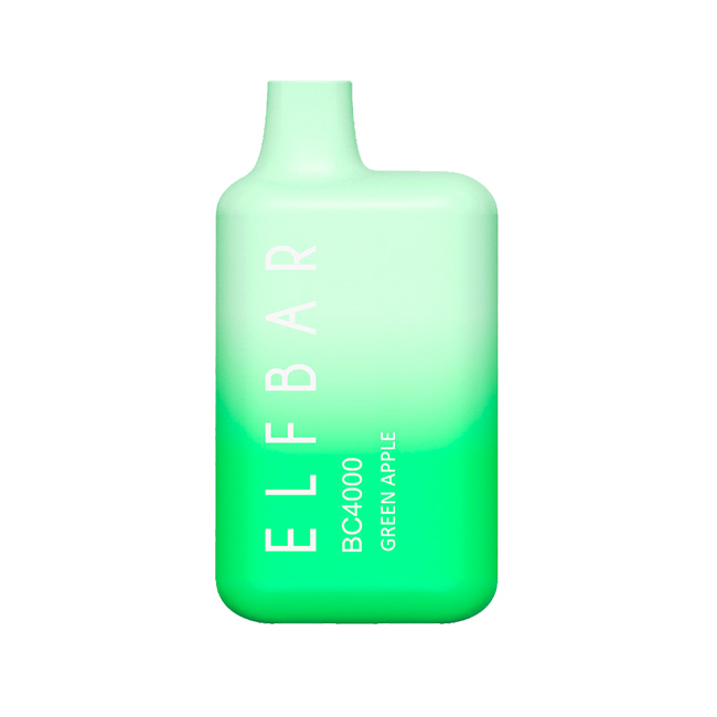 ELF BAR RECHARGEABLE BC 4000 / Green Apple