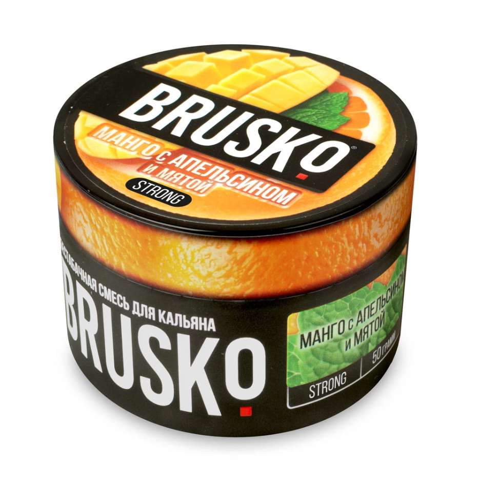 Brusko 50 гр. / Манго с апельсином и мятой