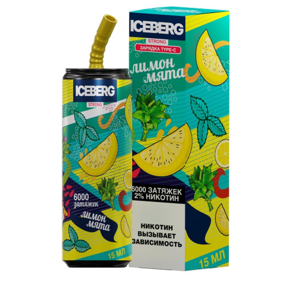 ICEBERG XXL 6000 / Лимон мята