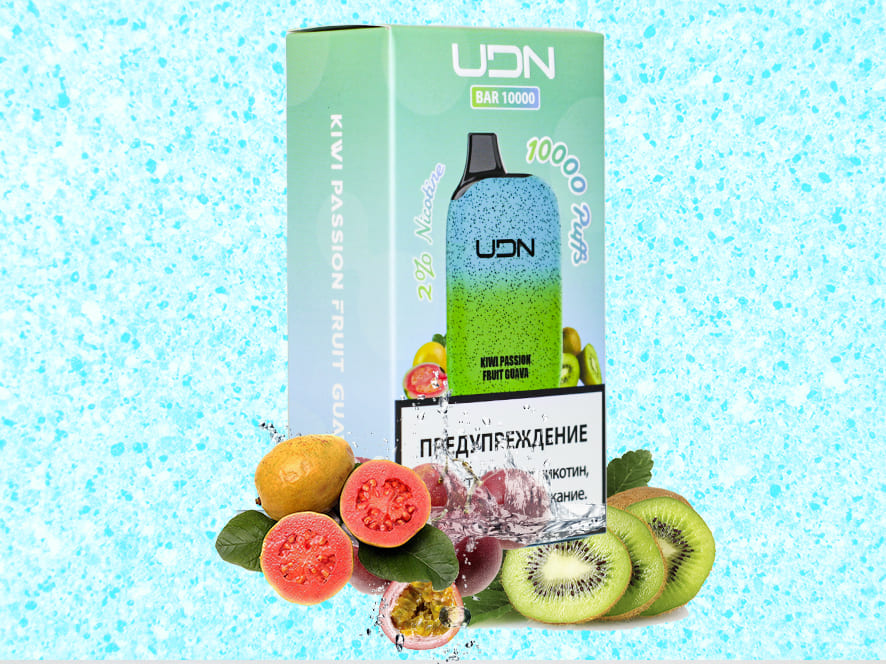 UDN BAR 10000 / Kiwi Passion Fruit Guava