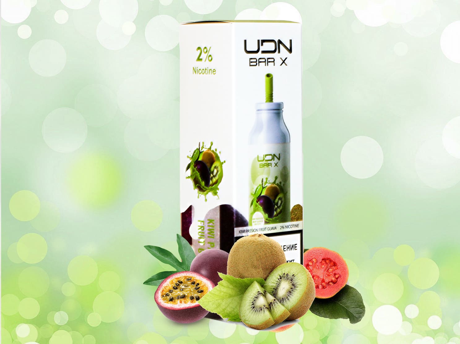 UDN BAR X 7000 / Kiwi passion fruit guava