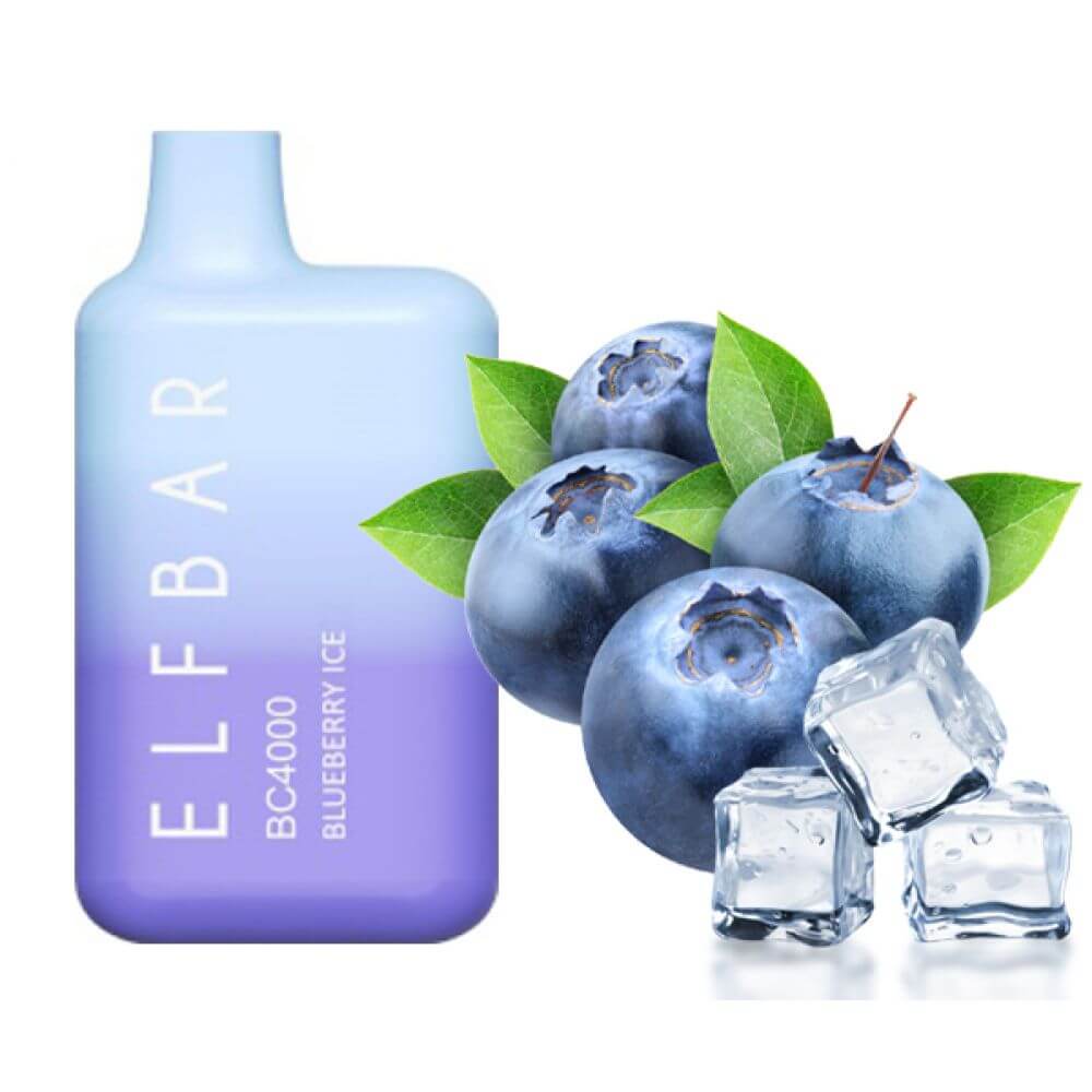 ELF BAR RECHARGEABLE BC 4000 / Blueberry Ice