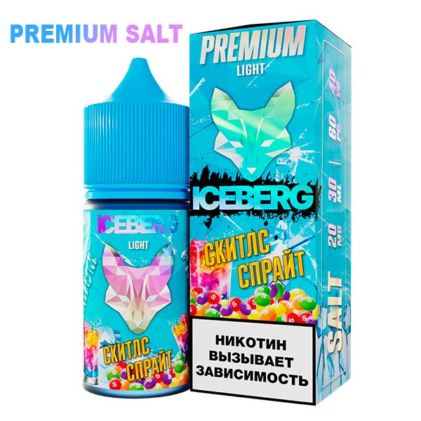 Жидкость ICEBERG STRONG 60 мг. / Скитлс спрайт