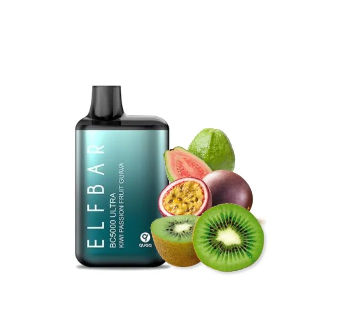 ELF BAR RECHARGEABLE ULTRA BC 5000 / Kiwi Passion Fruit Guava