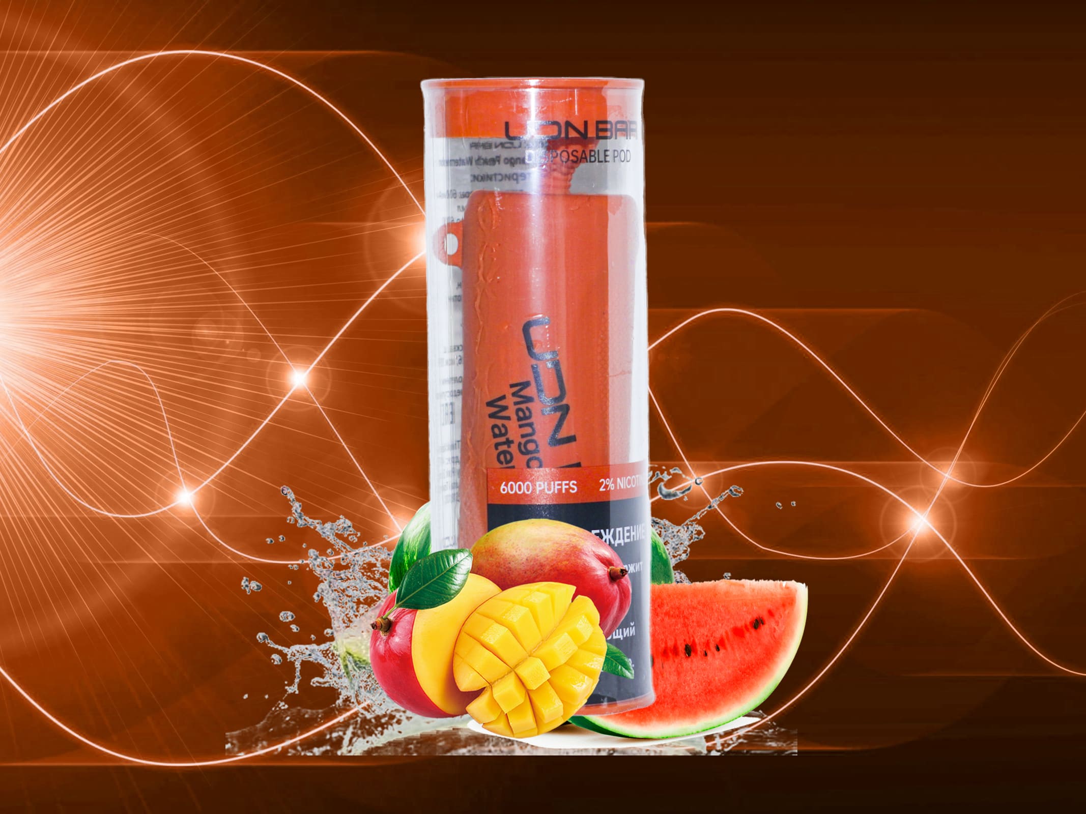UDN BAR 6000 V2 / Mango Peach Watermelon