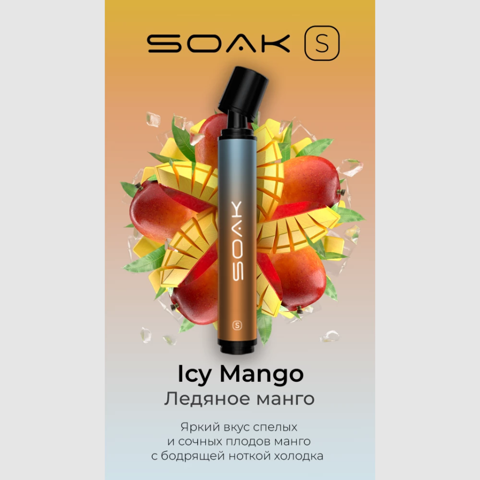 SOAK S 2500 / Icy mango