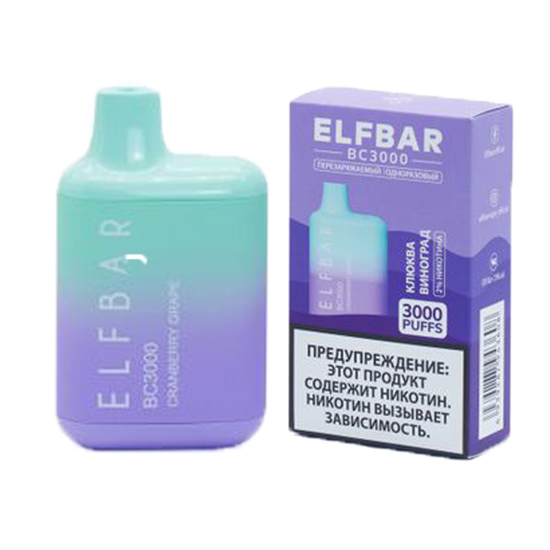 ELF BAR RECHARGEABLE BC 3000 / Energy