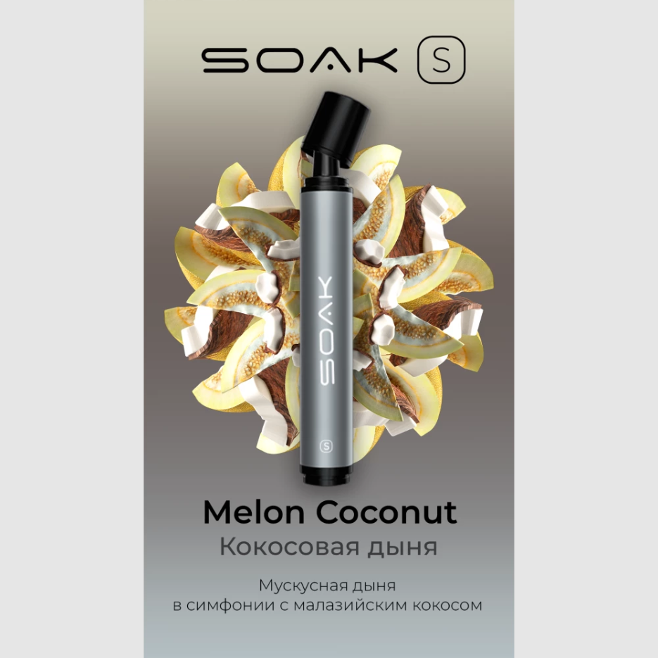 SOAK S 2500 / Melon Coconut
