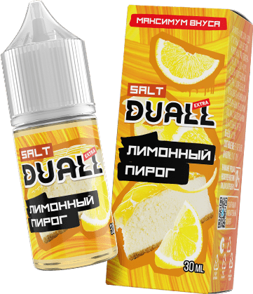 DUALL SALT EXTRA HARD 30 ml / Лимонный пирог