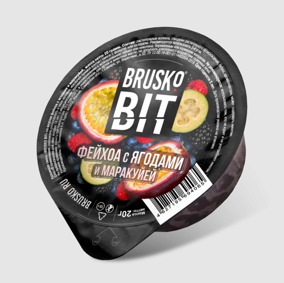 Brusko bit / Фейхоа с ягодами и маракуей